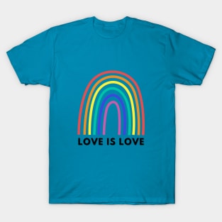 Love Is Love: Rainbow Love T-Shirt